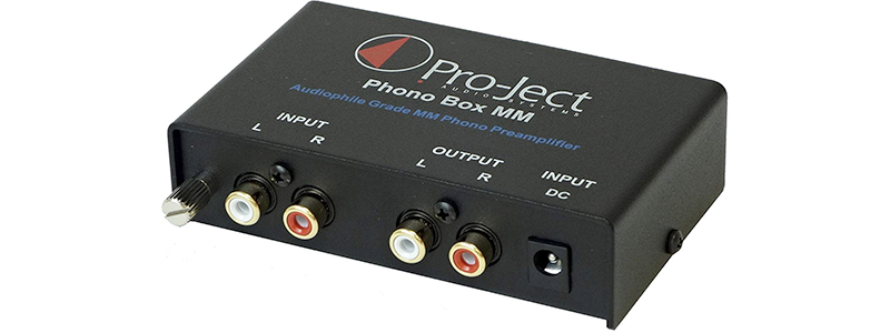 pro-ject phono box mm dc phonograph preamplifier