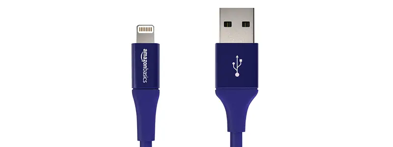 amazonbasics usb a cable with lightning connector premium collection