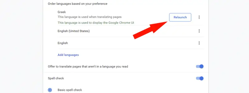how to change language in chrome 010