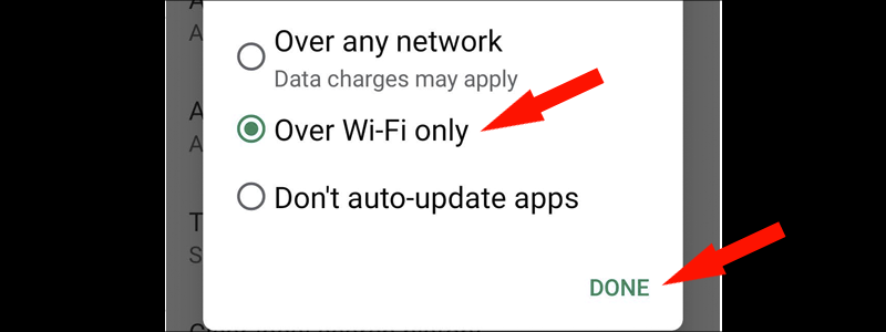 how to update apps on android 13