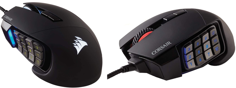 corsair scimitar rgb elite